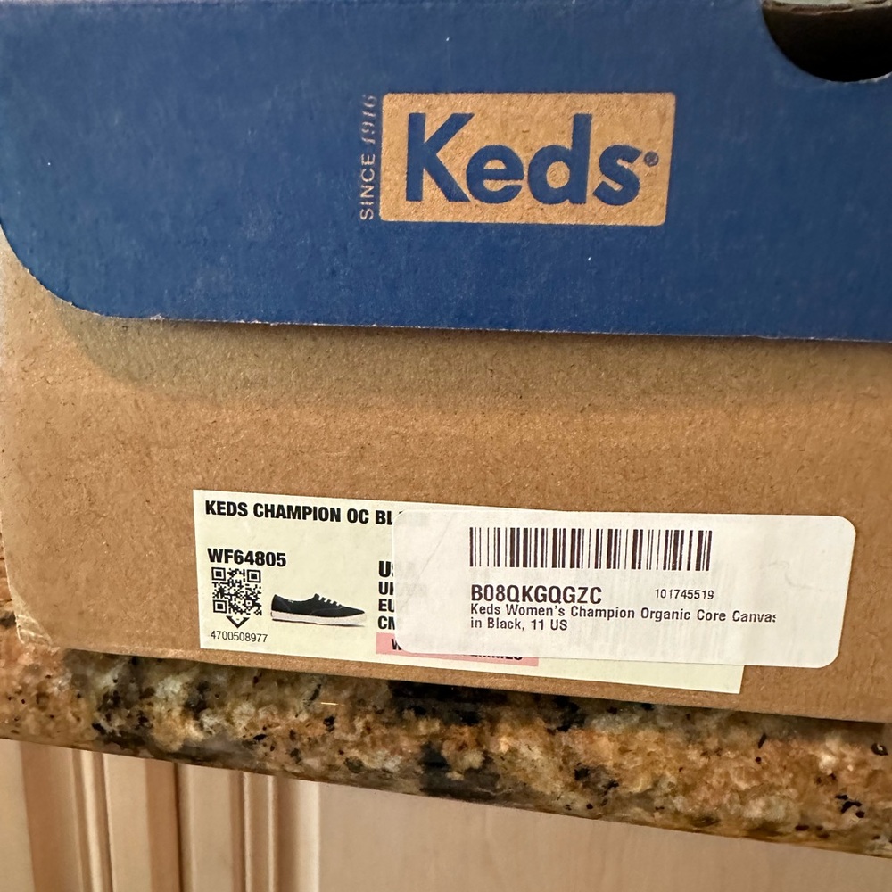 Size 11 Canvas Keds White